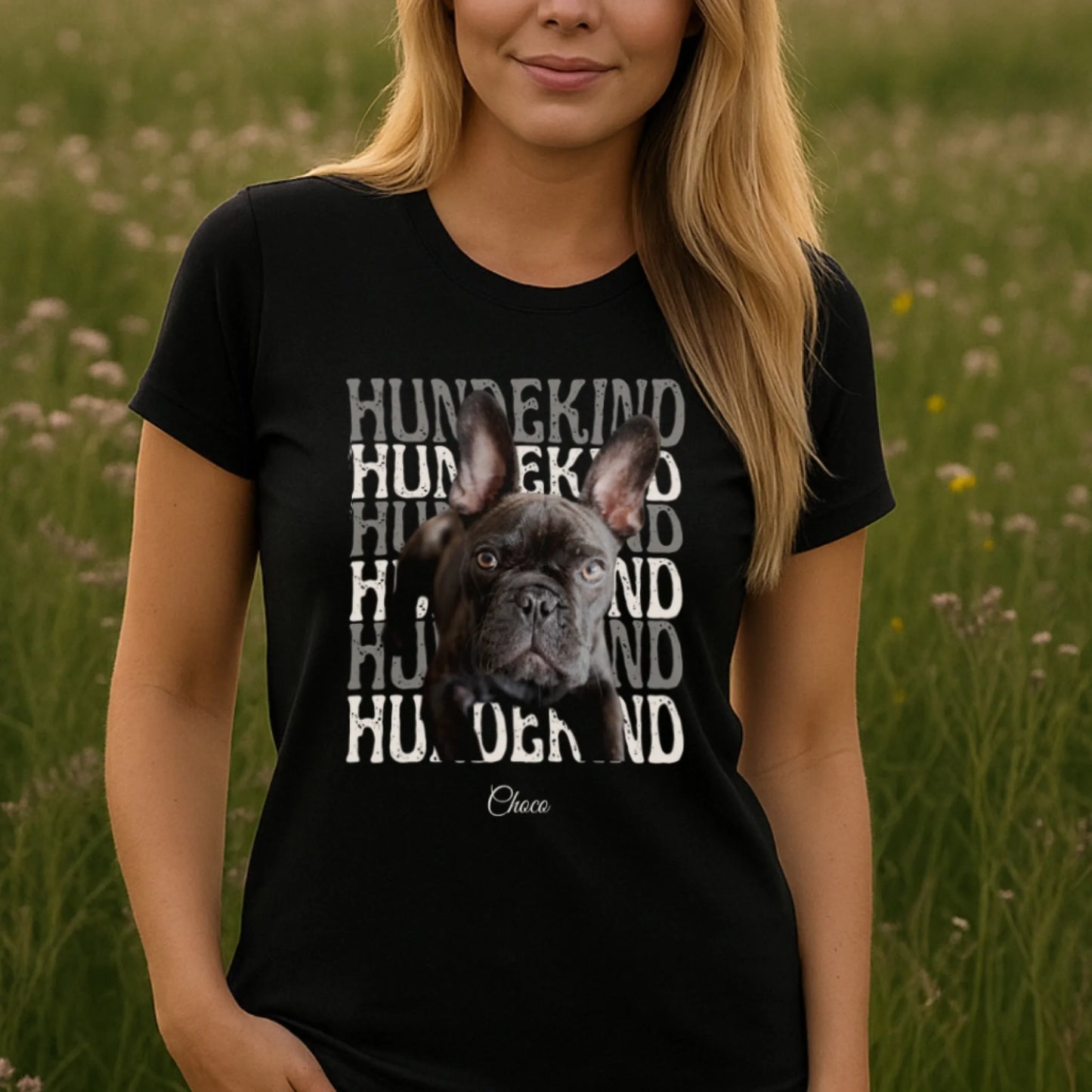Personalisiertes T-Shirt "Fellnase" Trag dein Lieblingsbild immer bei dir – personalisiertes T-Shirt mit deinem Hund. Hochwertiger Druck, individuell gestaltet, in wenigen Tagen geliefert.