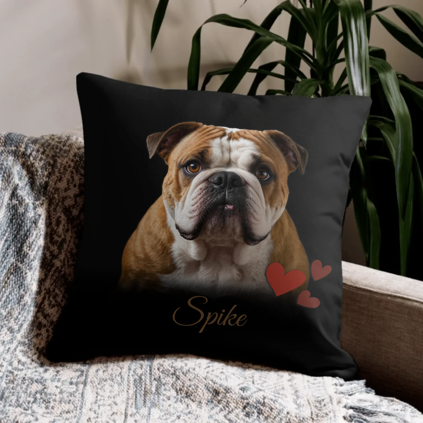 Personalisiertes Kissen – Dein Haustier als Kuschelkissen Personalisiertes Kissen mit deinem Haustier. Kuschelige Erinnerung oder als perfektes Geschenk. Jetzt gestalten!