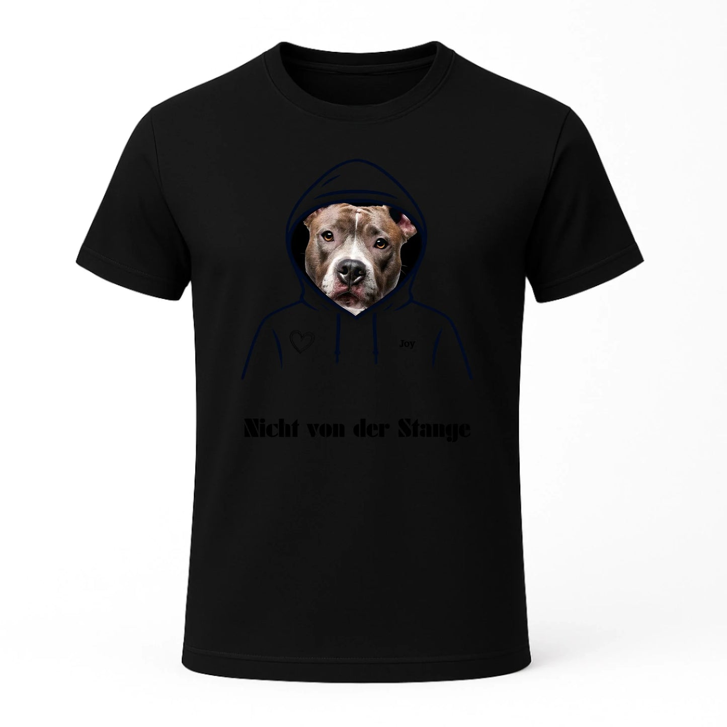Personalisiertes T-Shirt mit Hundemotiv personalisiertes T-Shirt für Tierliebhaber. Mit deinem Wunschbild von Hund oder Katze. Emotional, einzigartig, perfekt als Geschenk.