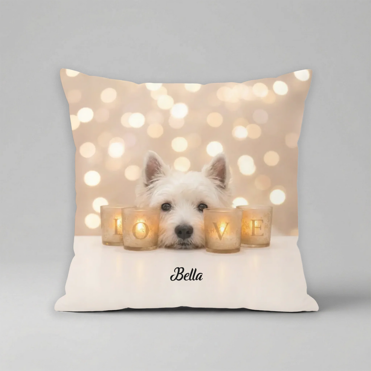 Personalisiertes Kissen "Love"