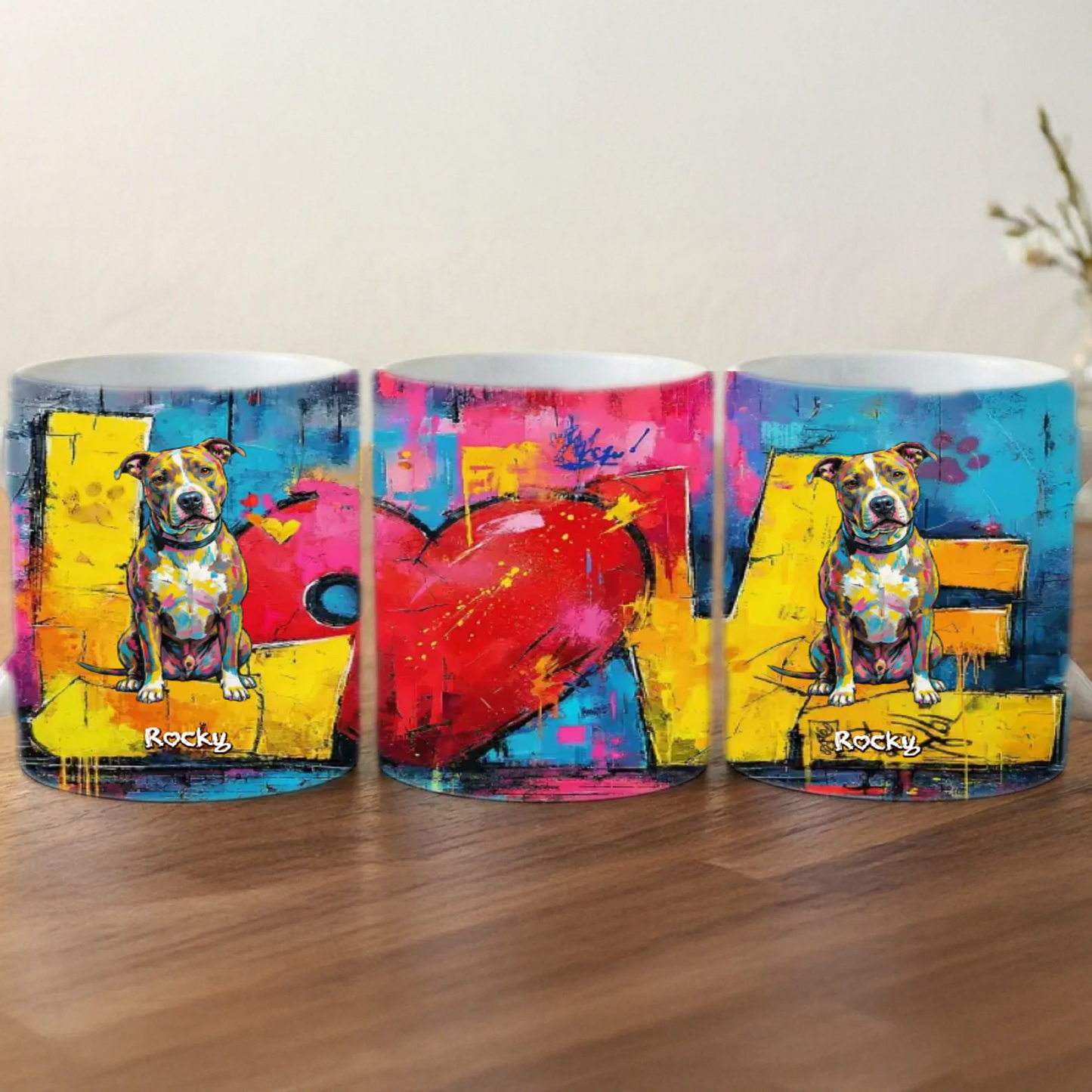 Personalisierte Tasse - "LOVE"