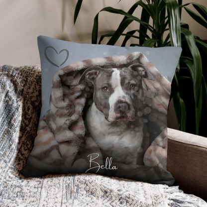 fotokissen hund mit namen – liebevolles geschenk für frauchen