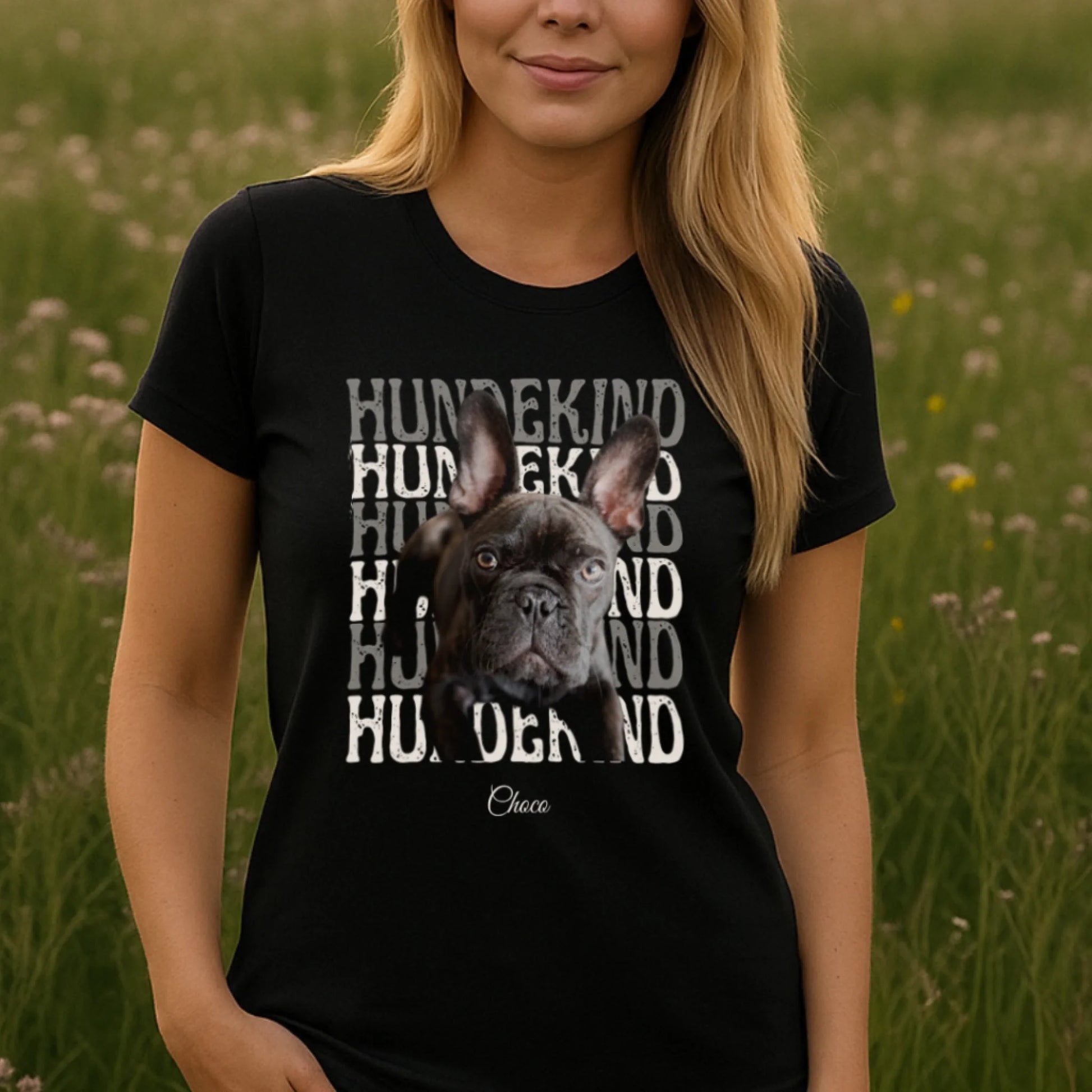 Personalisiertes T-Shirt "Fellnase" Trag dein Lieblingsbild immer bei dir – personalisiertes T-Shirt mit deinem Hund. Hochwertiger Druck, individuell gestaltet, in wenigen Tagen geliefert.