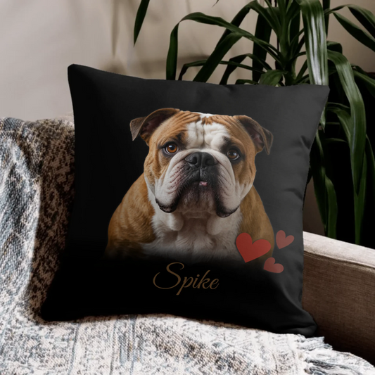 Personalisiertes Kissen – Dein Haustier als Kuschelkissen Personalisiertes Kissen mit deinem Haustier. Kuschelige Erinnerung oder als perfektes Geschenk. Jetzt gestalten!