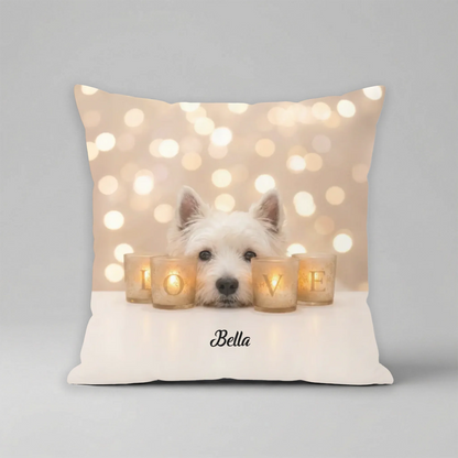 Personalisiertes Kissen "Love"