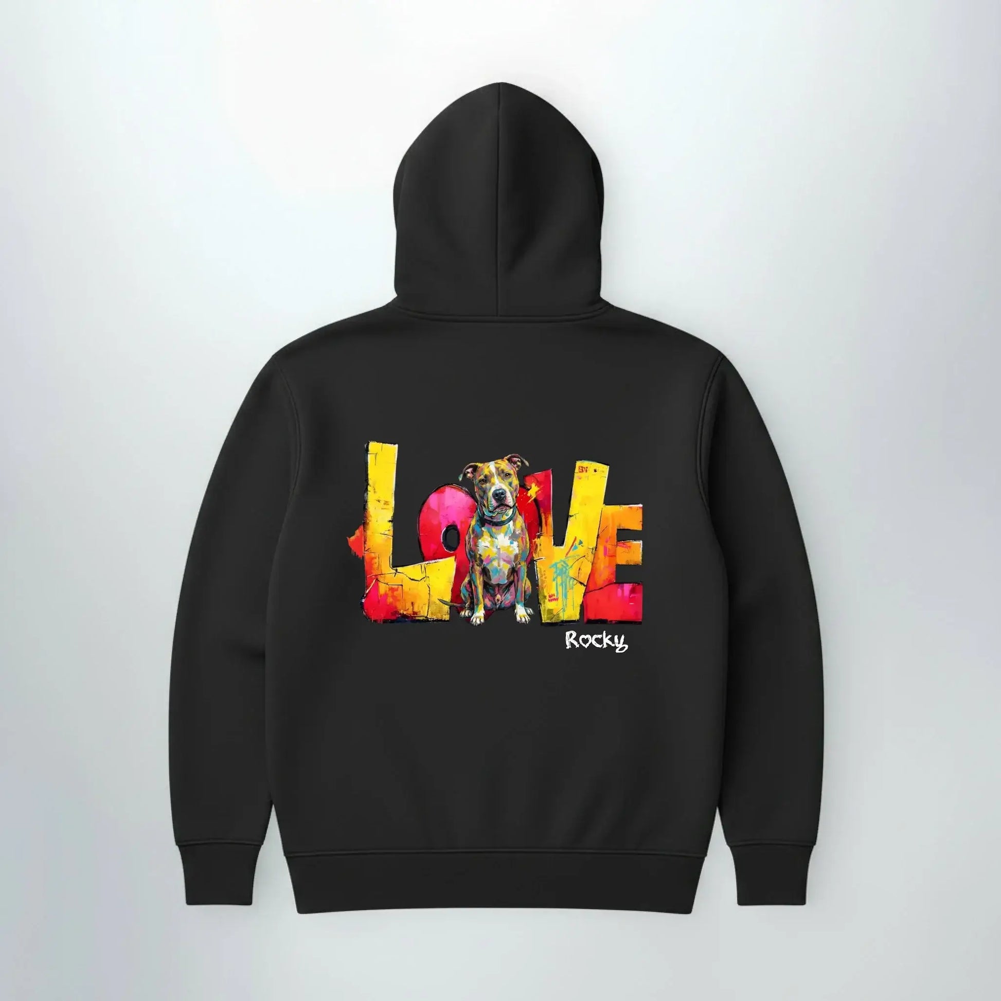 Sweat personnalisé LOVE, confortable et coloré, idéal quand il fait frais
