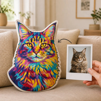Formkissen Katze personalisiert nach dem Foto deiner Katze