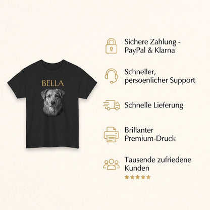 T-shirt personnalisé : paiement sécurisé, livraison rapide, impression éclatante, milliers de clients satisfaits