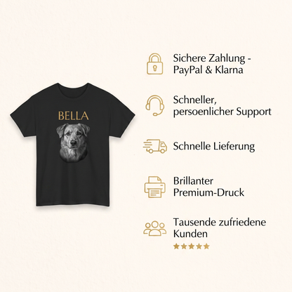 Personalisiertes T-Shirt Seelenblick – sichere Zahlung, schneller Versand, brillanter Druck, tausende zufriedene Kunden